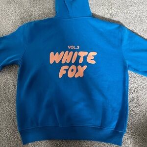 WHITE FOX Offstage Hoodie, Azure, Size M/L